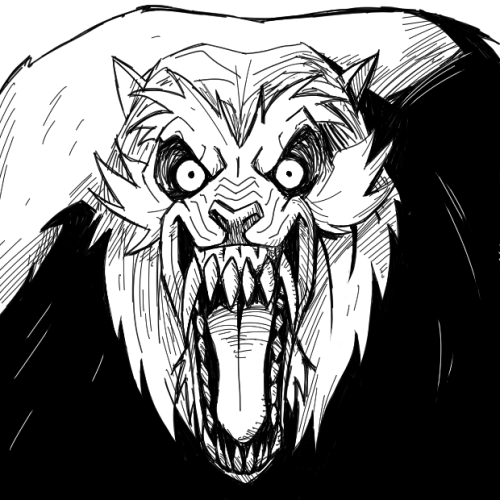 Drawlloween &amp; Inktober 2015 - Day 5: WerewolfTried to make it look more like David&rsquo;s werewolf form from &ldquo;An American Werewolf in London&rdquo; instead of just any random werewolf.Which by the way, if you haven&rsquo;t seen that movie, what are you waiting for? It&rsquo;s a friggin&rsquo; classic, it&rsquo;s Halloween, go watch it now!