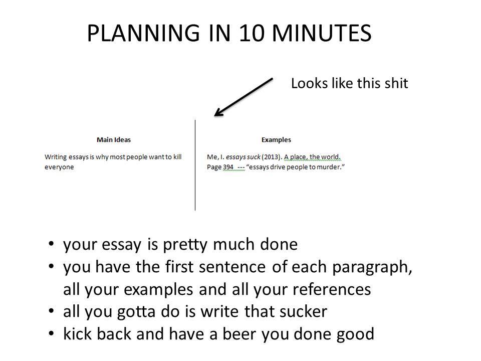 How to write an essay 