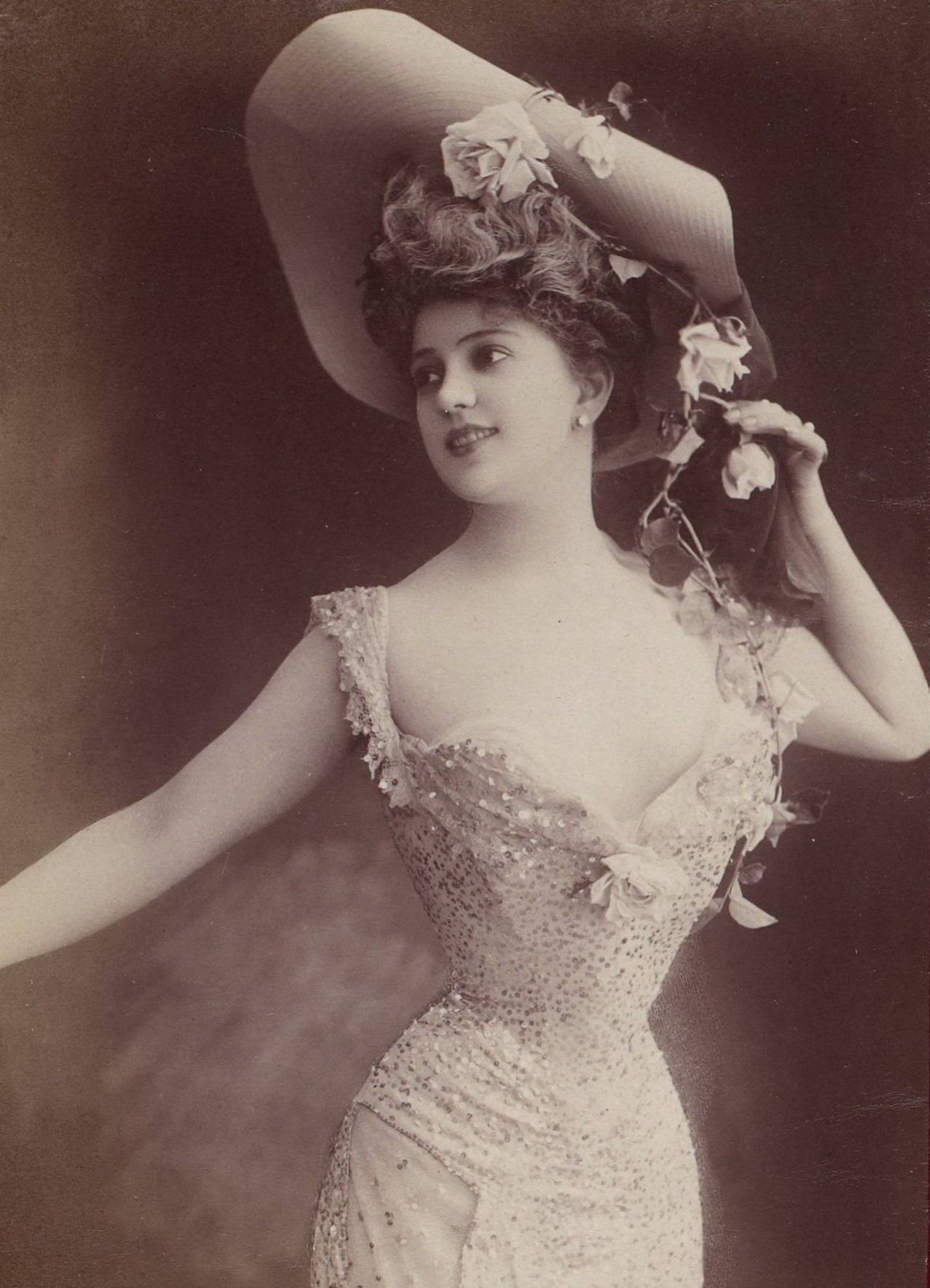 French dancer and actress Arlette Dorgère

