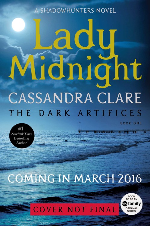 Lady Midnight info and preorderableness now up on Shadowhunters.com! (No, this is not the cover. It’s a temporary placeholder.) That water looks scary, though&hellip;Also, 768 pages! Yow!