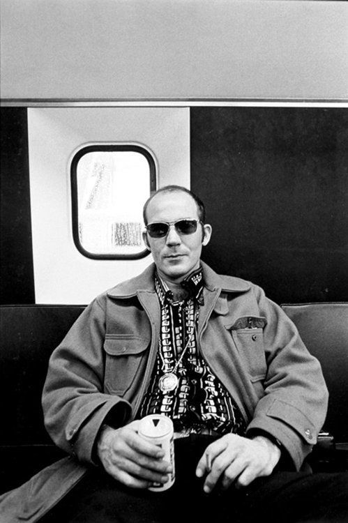 “Sleep late, have fun, get wild, drink whiskey and drive fast on empty streets with nothing in mind but falling in love and not getting arrested.”Hunter S. Thompson.
