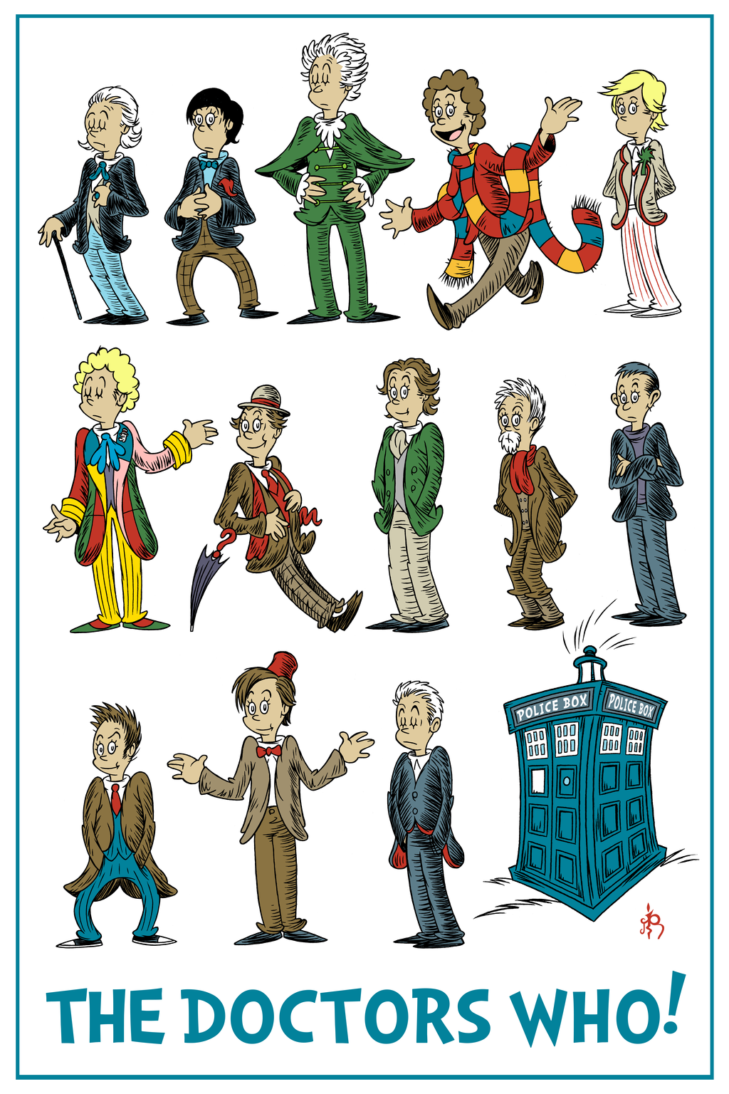 If Dr. Suess Wrote Doctor Who by DrFaustusAU