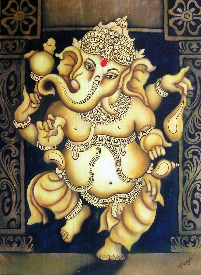  Dancing Ganesha by Vishwajyoti Mohrhoff 