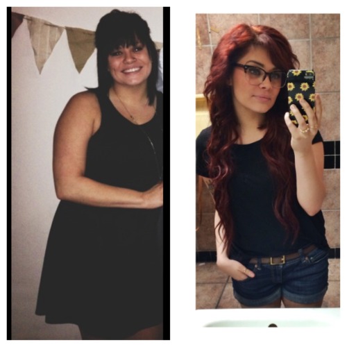 weight loss before and after on Tumblr