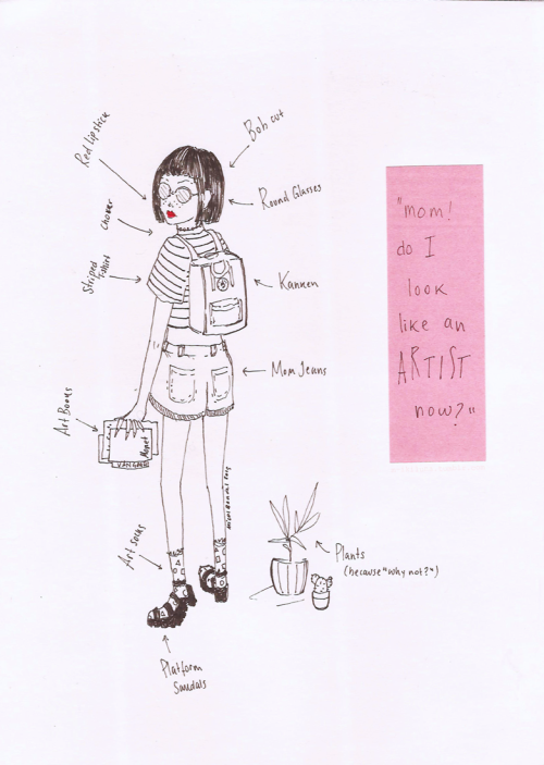 Grunge Aesthetic Girl Drawing Tumblr
