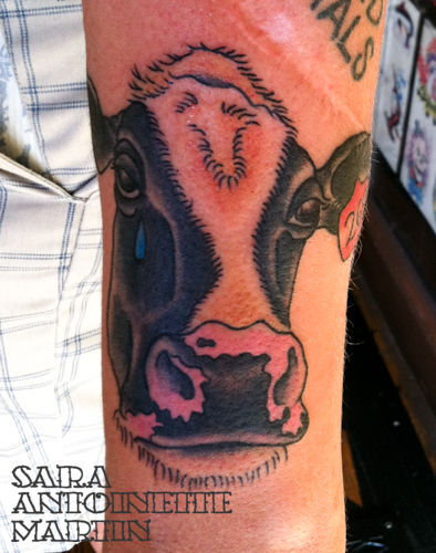 cow tattoo | Tumblr