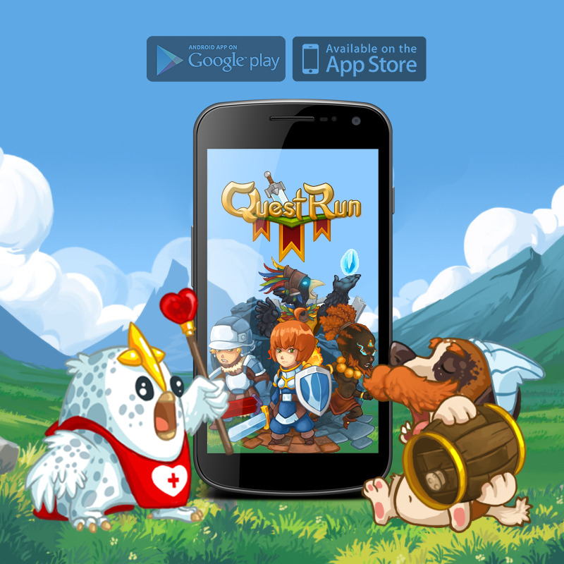 Phoenix Online Publishing presents Cuve’s Questrun for Android and iOS. Questrun is an indie roguelike casual RPG in the same spirit as Heroes and Legends: Conquerors of Kolhar. Create a party from 15 characters classes and delve into various themed dungeons to face-off against 60 enemy types. Explore the colorful world of Questrun and customize your own party with different sets of upgrades, randomized weapons and class combinations..Questrun features short battles with casual semi-randomized locations and enemies. Roguelike elements add a layer of replay value as you build new parties to take on new challenges. Team members can farm for new gear as they take on enemies from several thematic locations, including icy mountains, fiery plains, dark dungeons and more.Gonçalo GonçalvesSocial Media AssociatePhoenix Online Studios