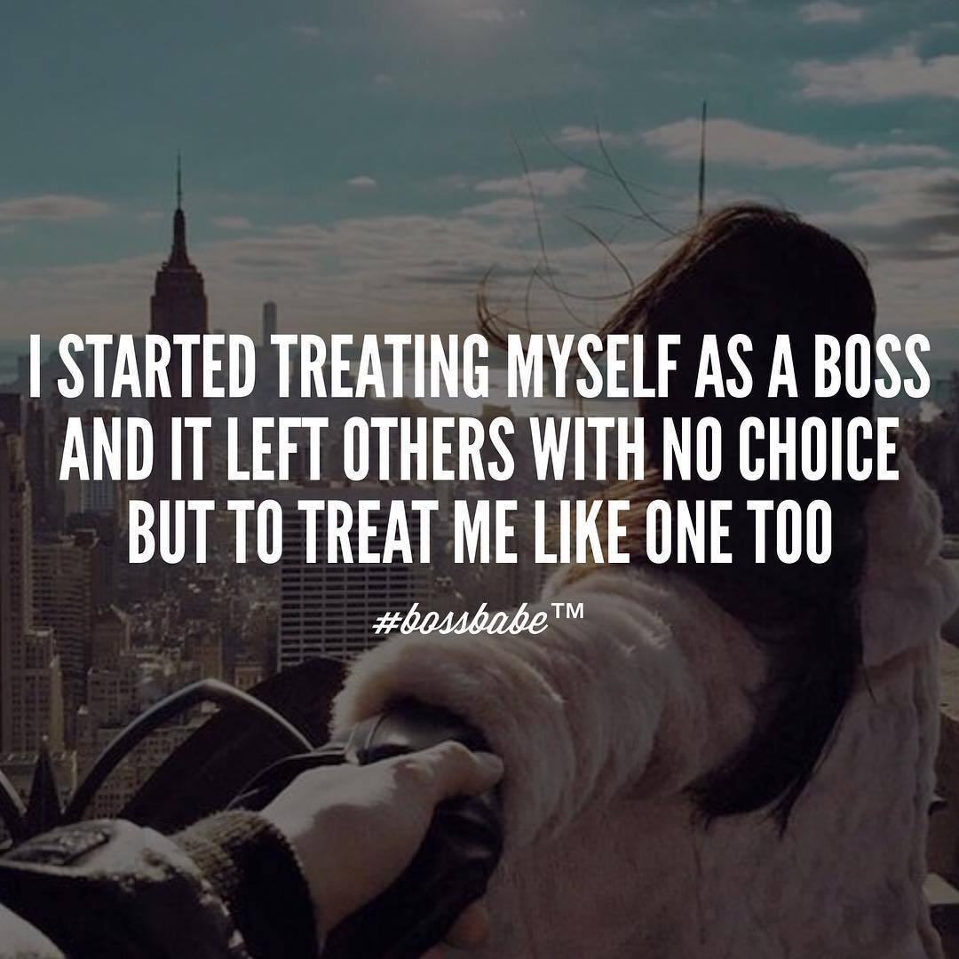 It all starts with how you treat yourself. Never forget that. 💎Join the #Bossbabe Netwerk™ (Click The Link In Our Profile Now! ) 💎Follow @bossbabealex &amp; @millennialrichgirl  now for more inspo! 💗