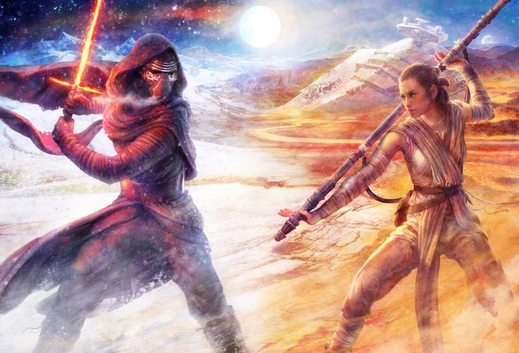 The Force Awakens ImagineFX Cover Illustration by Andrew Theophilopoulos