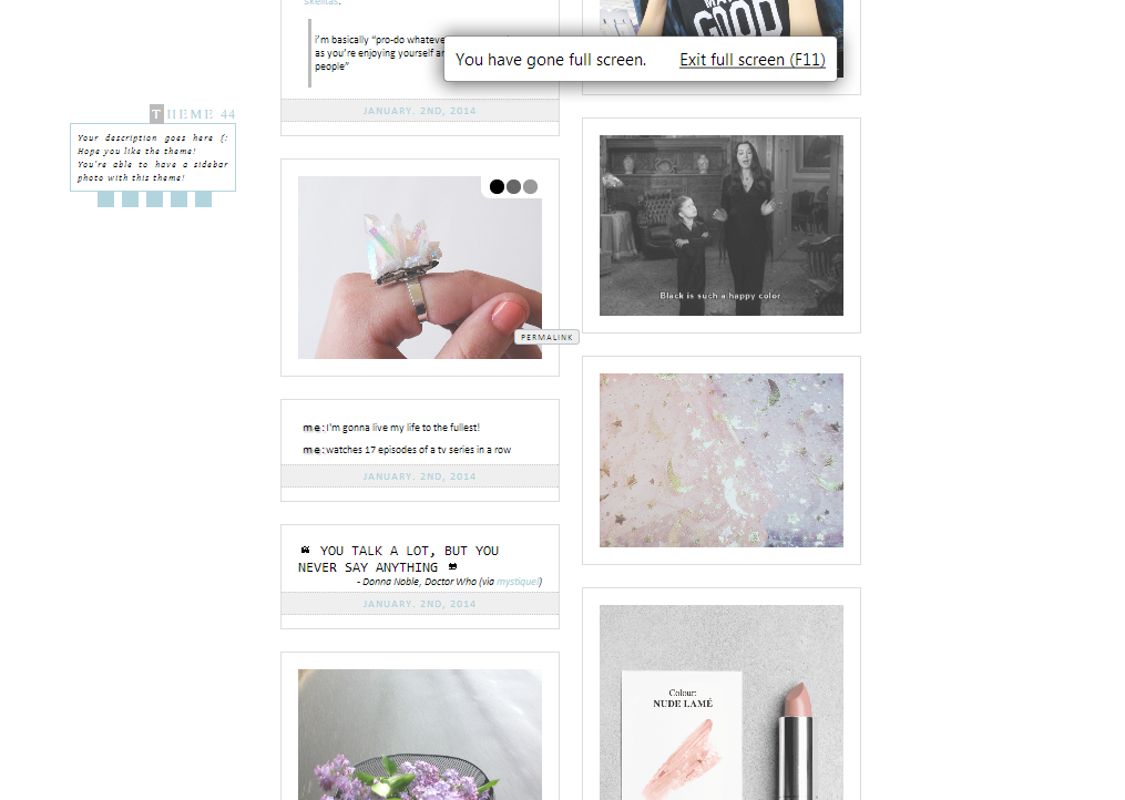 blog themes tumblr Themes Mystical