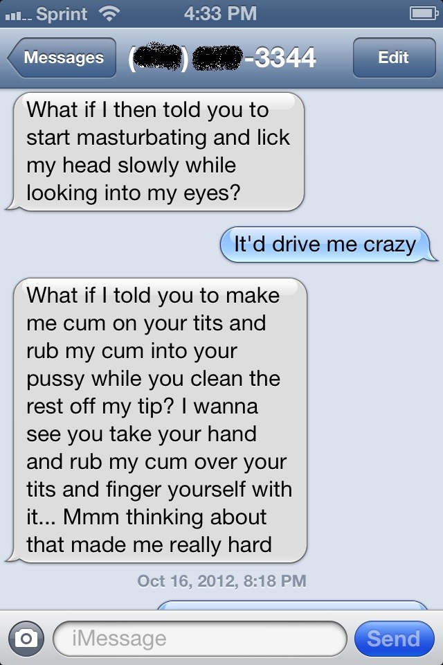 Nasty texts to send your boyfriend
