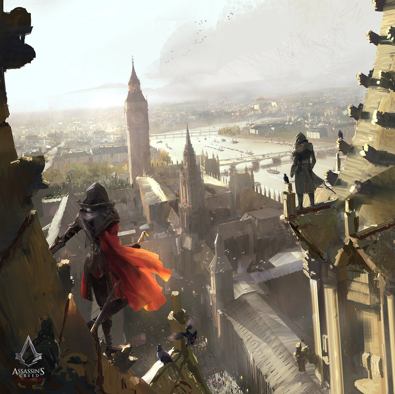 Assassin’s Creed Syndicate Concept Art by Zhou Shuo