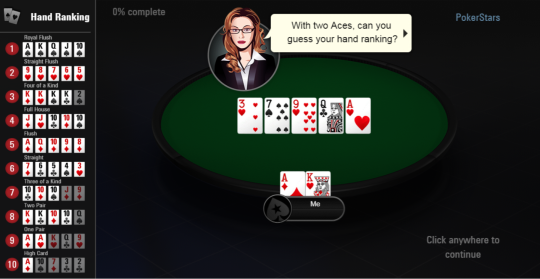 Image of PokerStars.com new player tutorial