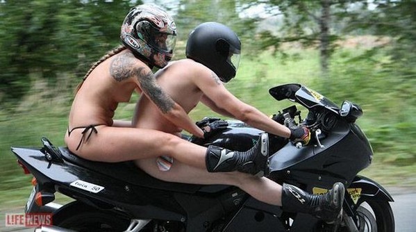 nude female motocross riders