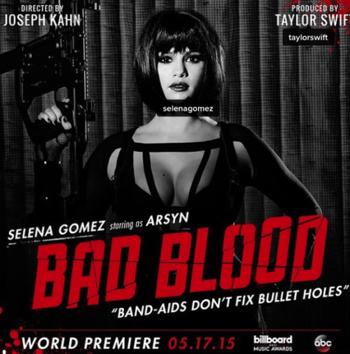 @Latina: . @selenagomez in the #BadBloodMusicVideo is everything! #BBMAs