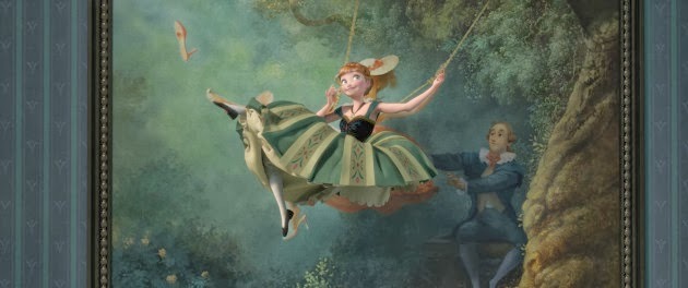 Image result for frozen anna swing