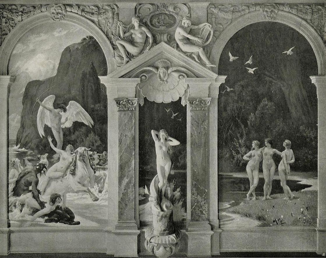 vertigo1871:

Hermann Prell, Wand der Aphrodite im Albertinum zu Dresden, 1903
