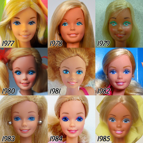 Эволюция куклы Барби с момента создания и до наших дней Tumblr_nsfngoAAlU1qf9djko3_500