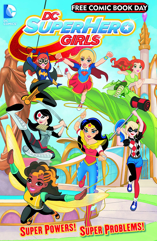 DC Super Hero Girls will be releasing a sample of the Graphic Novel for Free Comic Book Day! http://www.freecomicbookday.com/Home/1/1/27/206?articleID=173785