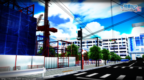 Kagerou Days (Project Diva F 2nd) - MMD Stage DL
The stuff (truck, electric pole, steel bars) you can get here :)
Ripper: Shiruhane
Contributer: chrrox
Download &amp; password:  stg315_427_shi
— Dropbox (Zip)
— Filecloud (Zip)

If there’s any broken link, please contact me at: FacebookPage
Thanks :)