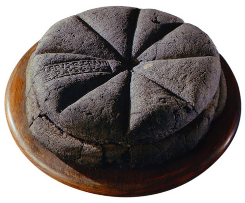 bread pizza, circa Pompeii