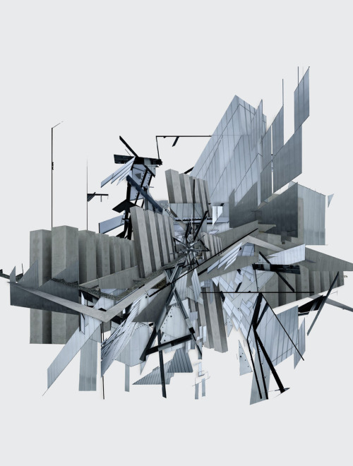 Automated Deconstructivism Matching Perspective in Different Images. Worth watching the video.