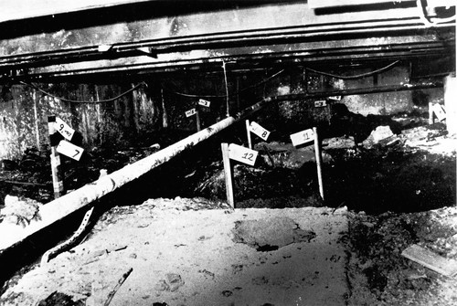 Crime scene photographs from John Wayne Gacyâ€™s home. Gacy killed 33 ...