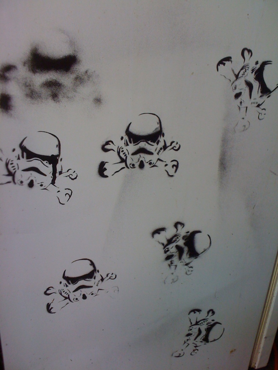 
Stormtrooper Jolly Rogers Cut Out
Spray on Refrigerator; Canvas; T-Shirt
