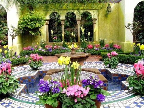 My Bohemian Home ~ Outdoor Spaces <br /><br /><br /><br /><br /><br /><br /><br /><br /> Moorish garden
