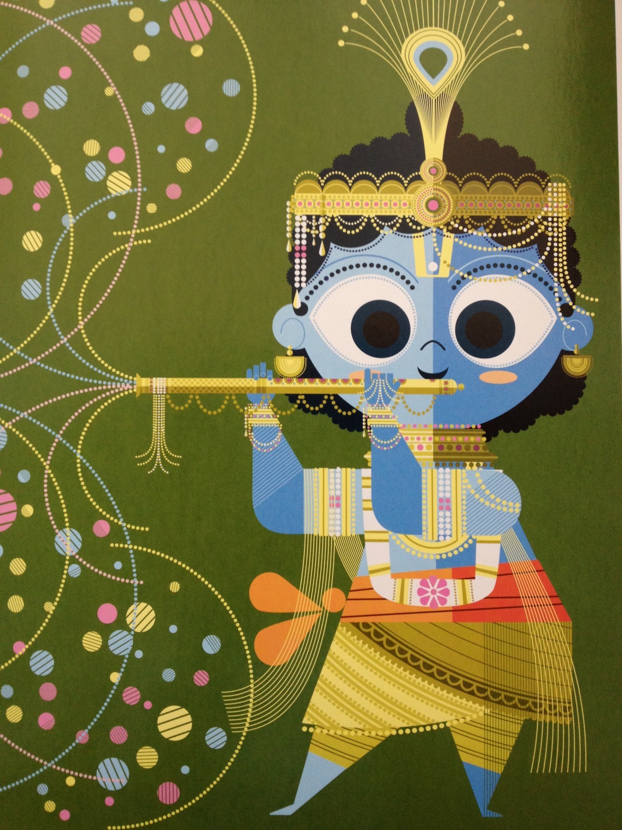 Krishna          ~Sanjay Patel