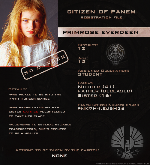 Primrose Everdeen Personality