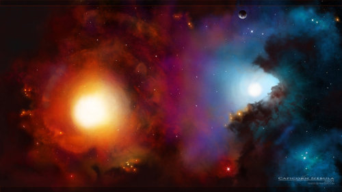 Capricorn Nebula by Glenn Clovis
