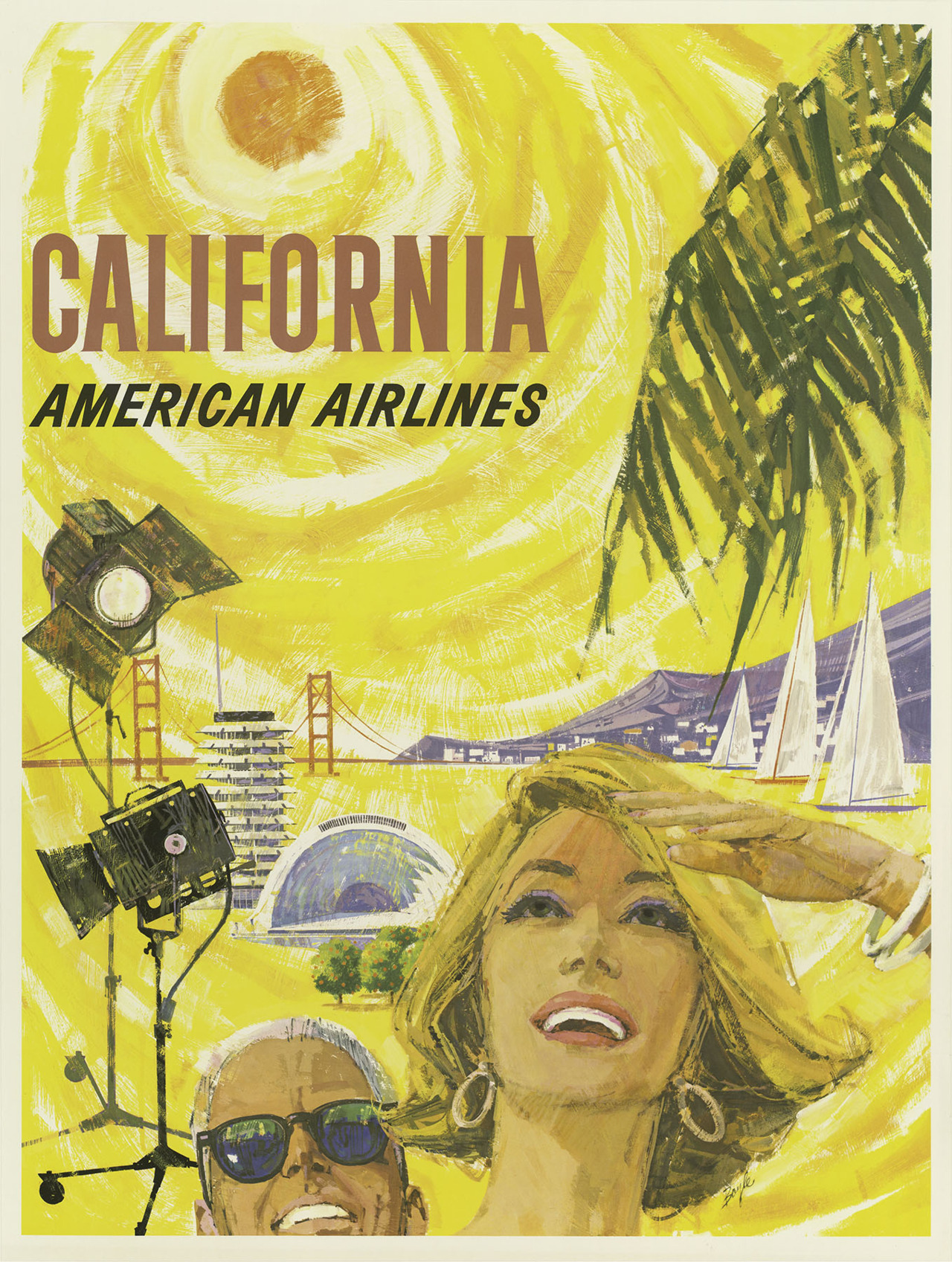 American Airlines 'California' - 1960