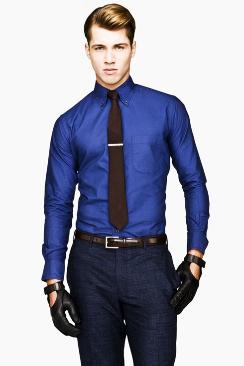 Dark blue dress shirt with grey pants pictures - Cool Mom Picks ...