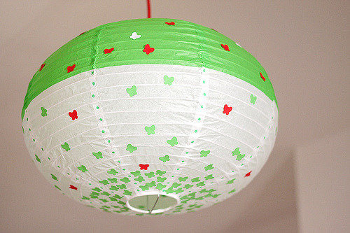 Cool Ideas for Customizing otherwise ordinary paper lanterns.