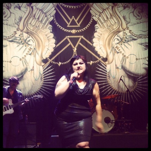 reallyfarrah:

Rebel girl (Beth Ditto), you are the queen of my world. (Taken with Instagram)