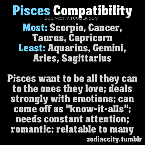 tumblr quotes problems relationship compatibility  Tumblr pisces