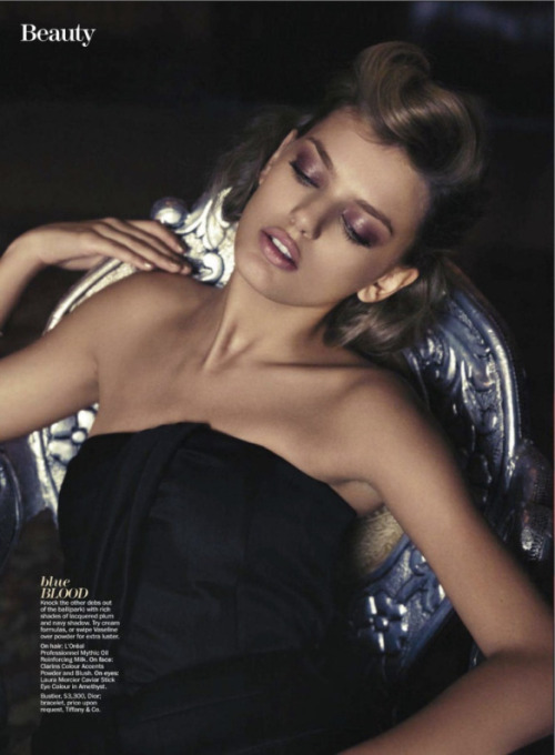 Bregje Heinen by Tesh for Marie Claire US December 2012.