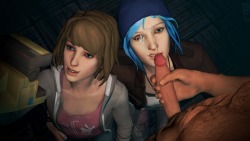 BiggerI couldn&rsquo;t resist doing something with the Life is Strange girls even though I know the inevitable nude versions of Max and Chloe are on their way, which will mean even better somethings with them and their friends.