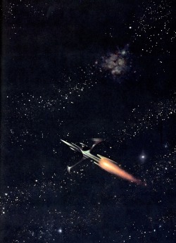sciencefictiongallery:    Frank Kelly Freas   - Hero, 1972. 