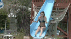 questionsandacts:  Go down a public water slide and be sure your top “accidentally” comes off.