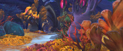 wowcaps:  Exodus Point showcases the beauty that once was Argus.World of Warcraft - Mac’Aree (Argus) region