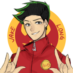 its-doodle-hour:  I’ve missed this show for so long, I wanted to draw one of my childhood favorites!Jake Long from American Dragon!