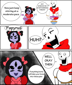 glitchy-arts:  You don’t fuck with Muffet’s baking. She will bake you into her baked goods and still be adorable as fuck.     lol XD