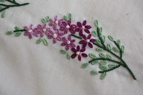 Hand embroidery pattern