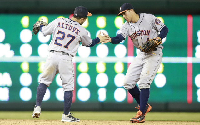 George Springer and Jose Altuve should lead an improved Astros offense. (USATSI)
