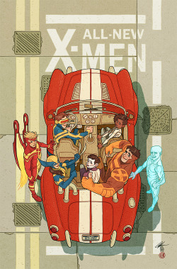 afuchan:    My All New X-Men variant cover will be out in stores in 11/23!   