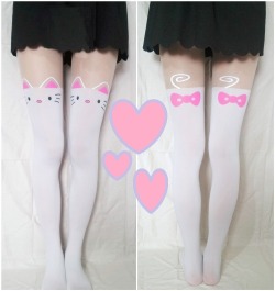 prince&ndash;galaxy:  Pink Cat Tights(Use princegalaxy for 10% off)