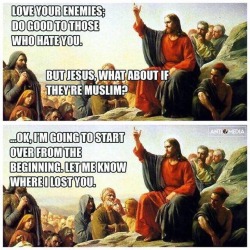 since1938: rabidjedi-bro:  tinyhousedarling:  I love these memes.  Never not reblog sassy-sarcastic Jesus lovingly putting people on the right track.  The thing is that sassy-sarcastic Jesus was canon 