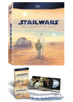 gamefreaksnz:  Star Wars: The Complete Saga (Episodes I-VI) [Blu-ray] (1977)   List Price: 贫.99        Price: ๨.95         You Save: ใ.04 (36%) 